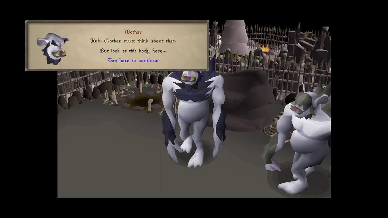 Oldschool Runescape Making Friends with My Arm