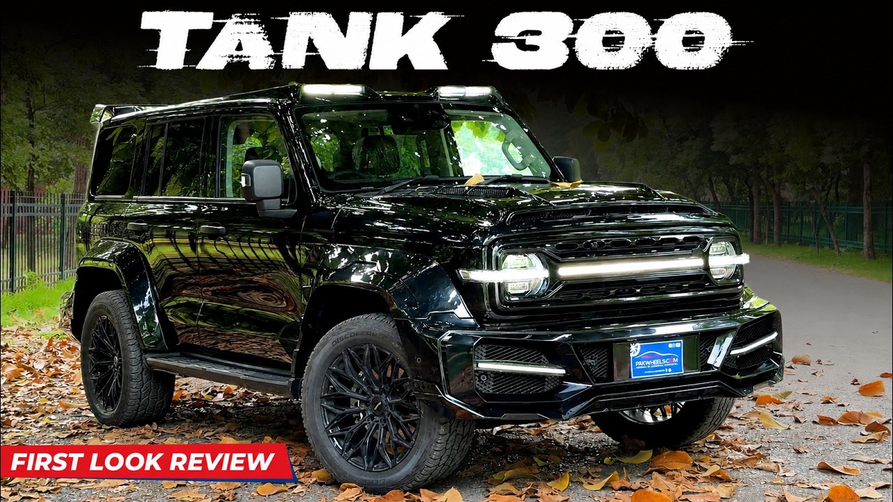 GWM Tank 300 Hi4-T PHEV First Look Review | PakWheels