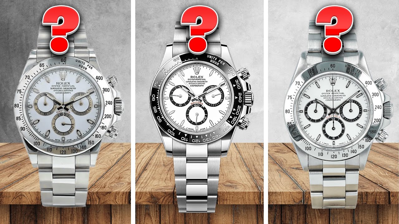 3 Rolex Panda Daytona — лучший обзор!!!