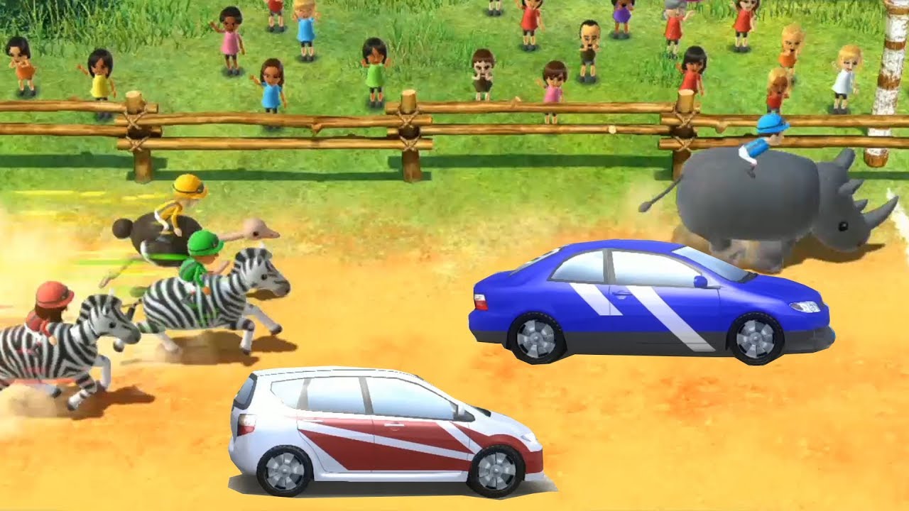 Wii Party U Minigames   Player vs  Mizuho vs Monica vs Matt