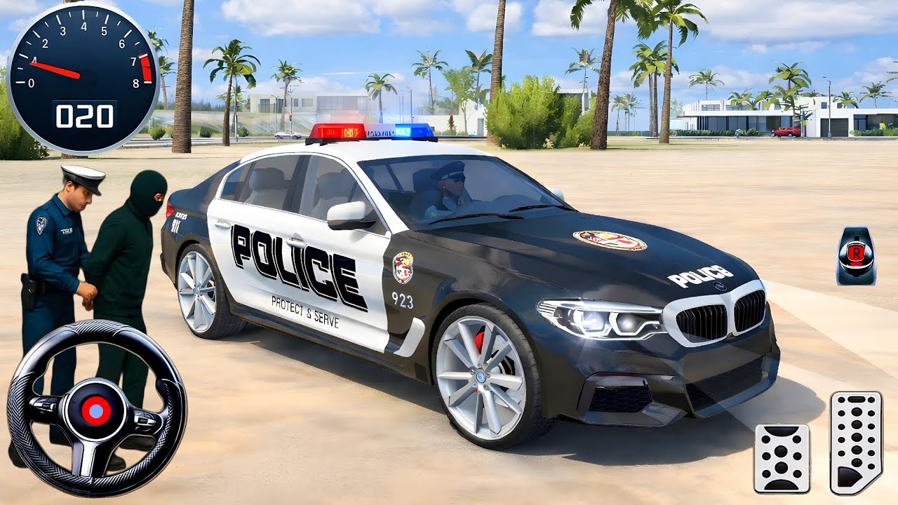 Police Car Chase Simulator 2026 - Extreme Highway Patrol Chase 3D - Android GamePlay