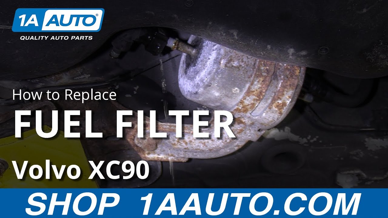 How to Replace Fuel Filter 03-12 Volvo XC90