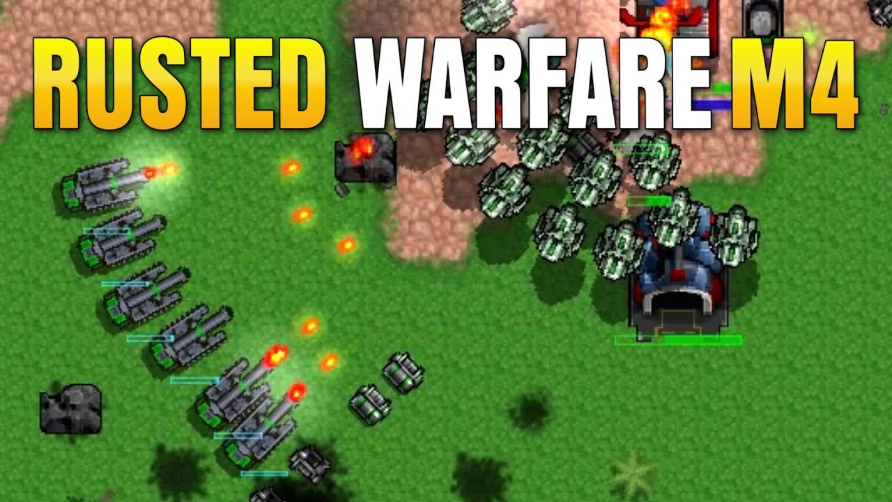 Rusted Warfare Mission 4 (IMPOSSIBLE Walkthrough)