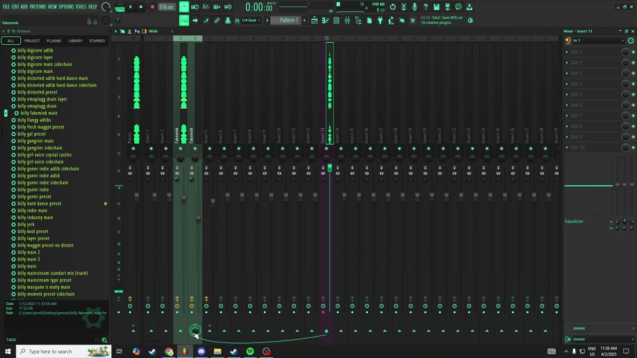 how to sound like fakemink (free preset)