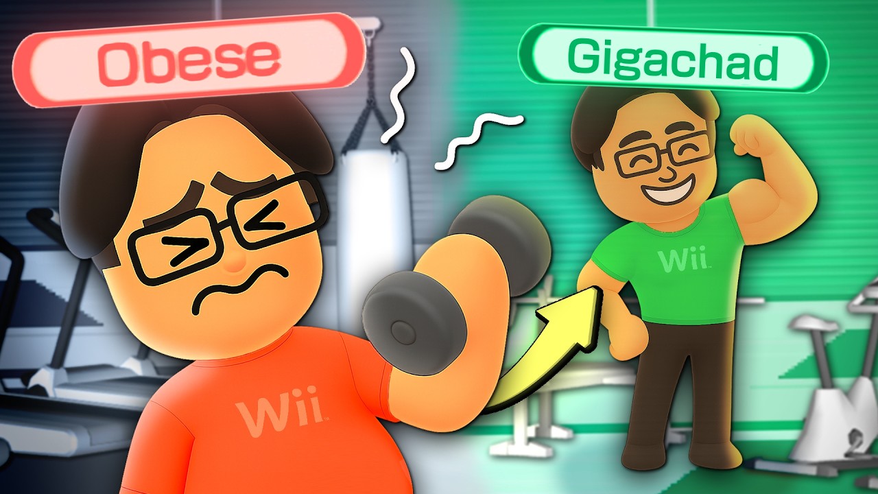 I Tried Losing Weight With ONLY Wii Fit In One Month