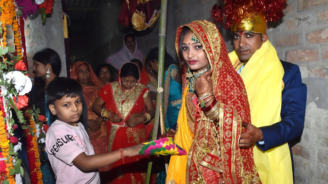 Bihari Hindu Village Wedding Viwah Vlog 2025 | गांव की बेटी विवाह पूरा रस्म के साथ | #viral | #vlog