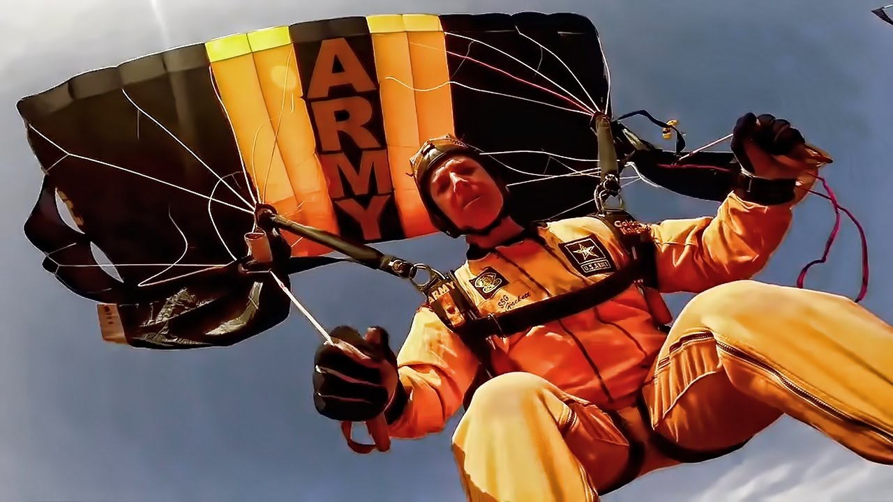 Golden Knights • U.S. Army Parachute Team (GoPro Footage)