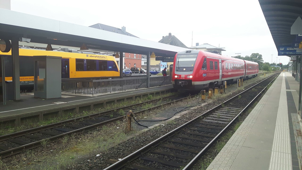 [Sound] BR 612 von Marktredwitz bis Nürnberg HBF