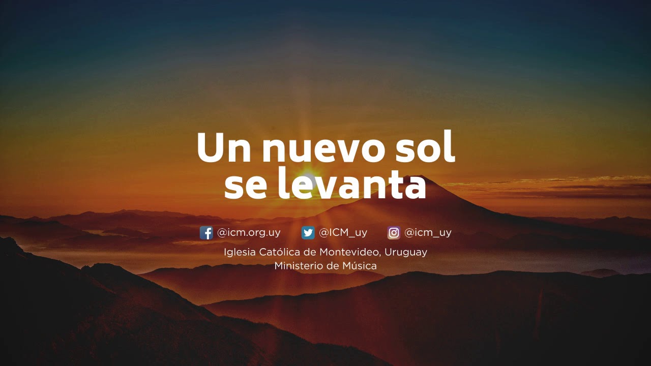 Un nuevo sol se levanta