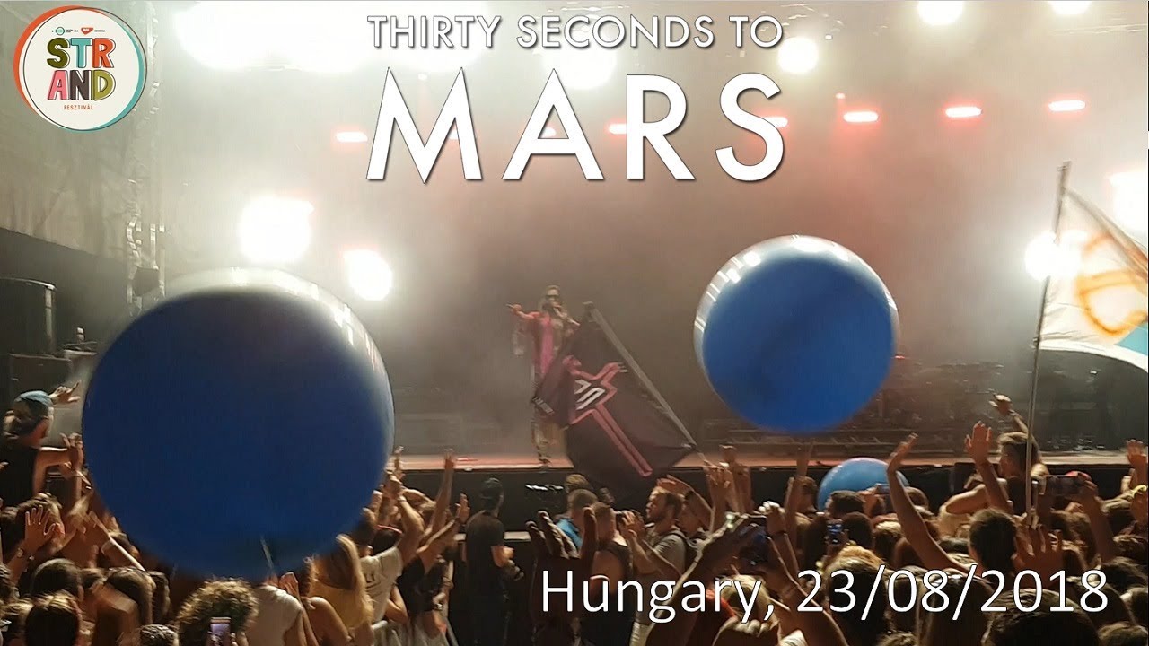 30 Seconds to Mars - Zamárdi, Hungary 23/08/2018 (full show)
