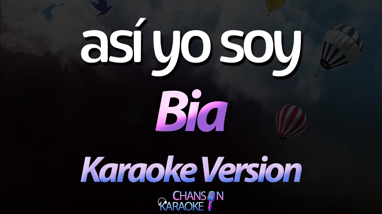 🔥 Así Yo Soy - Bia (Karaoke Version) (Cover)
