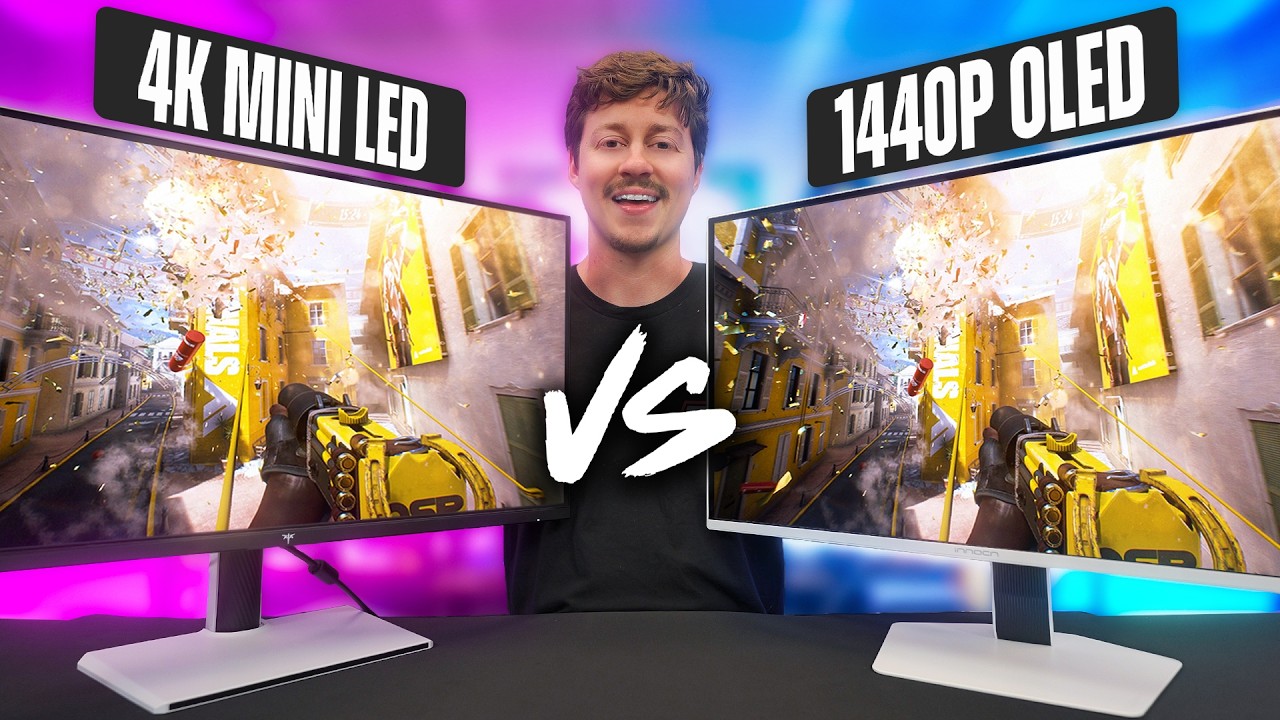 4K MiniLED kontra 1440p OLED &ndash; ślepy test PC Gamers
