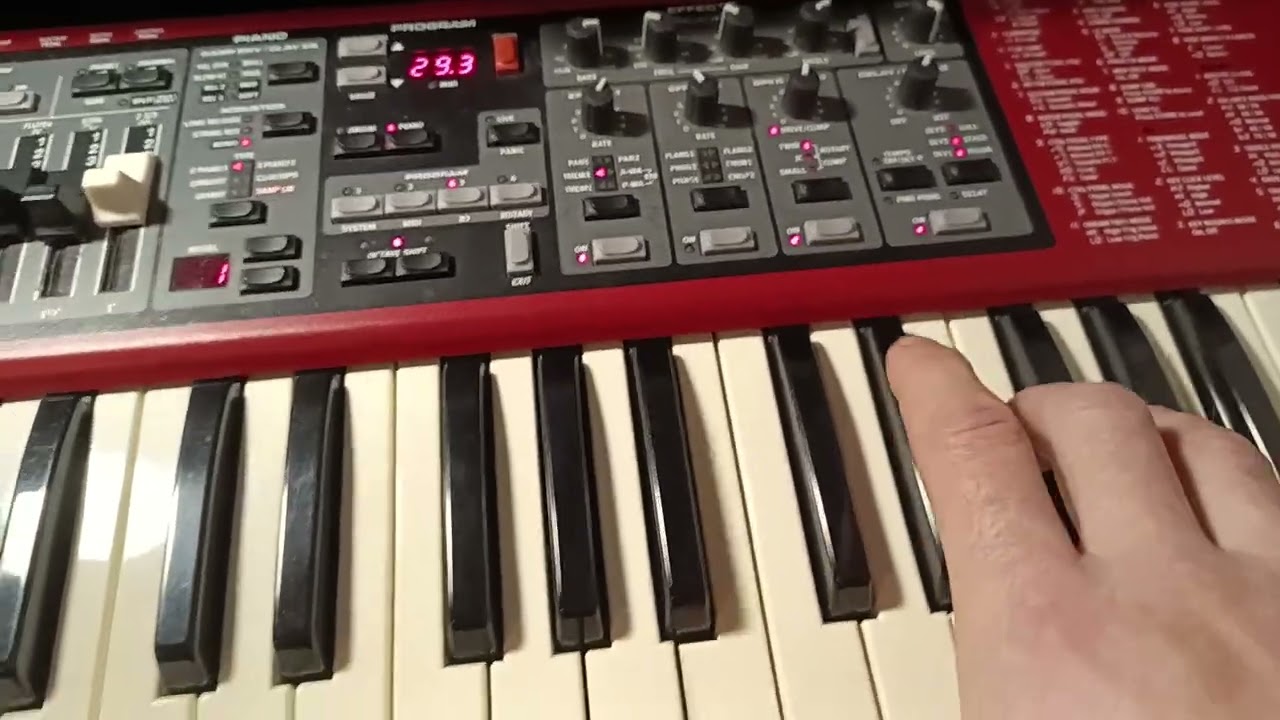 Tutorial: nord electro 4 d - grobe Übersicht - was es kann und was man besser lässt
