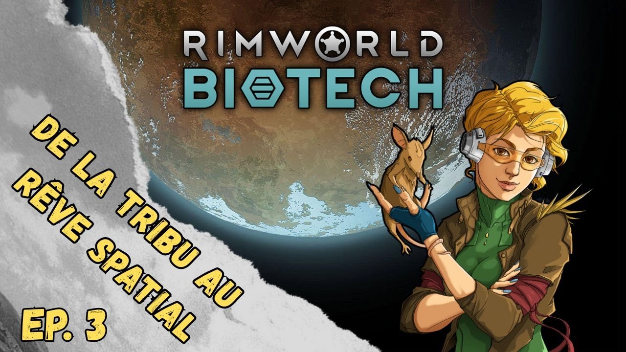 Un colon meurt ! Let's Play Ép.3 : De la tribu au rêve spatial / RimWorld FR