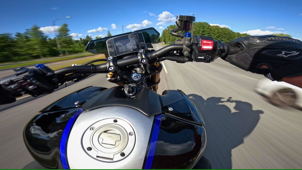 MT-09 SP - FULL CUSTOM EXHAUST POV [4K]