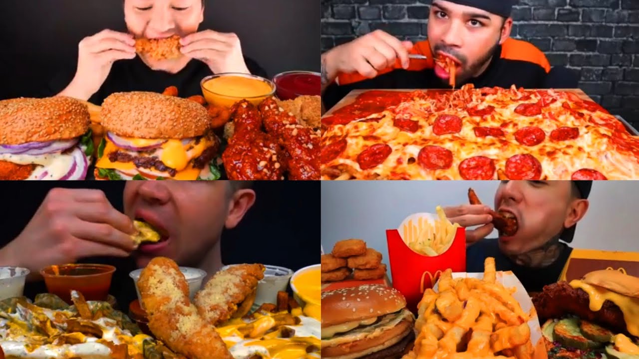 ASMR BEST EATING MUKBANG VIDEO | TASTY BITES | MUKBANG COMPILATIONS | FOODUSBANG