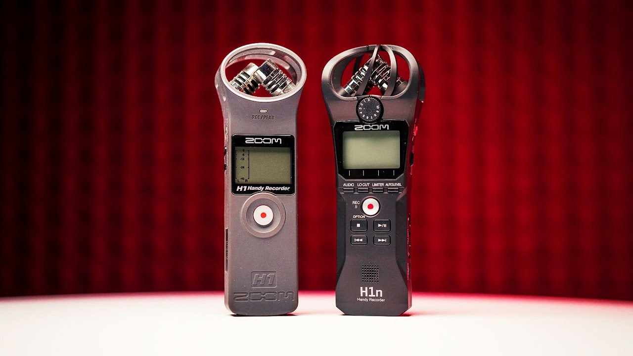 ZOOM H1 vs. ZOOM H1n Сравнение звука