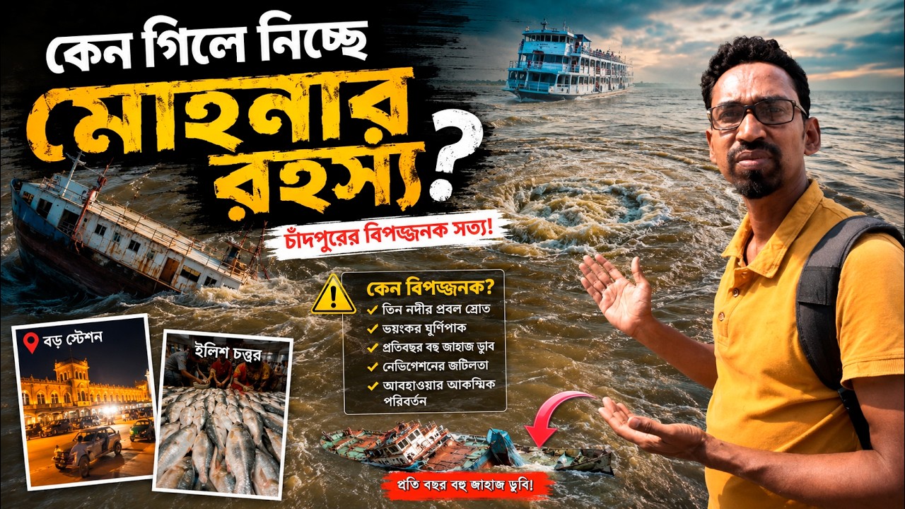 চাঁদপুর তিন নদীর মোহনার রহস্য আসলে কি? | Chandpur Tin Nodir Mohona