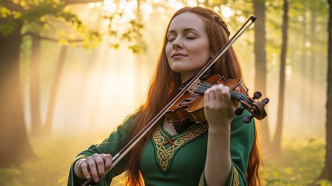The Whispering of Greenwoods – Where Silence Becomes a Song | Soothing Celtic Music for the Soul