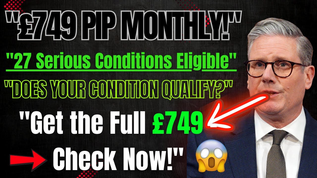 Who Can Receive &pound;749 a Month? Full Guide to PIP Conditions