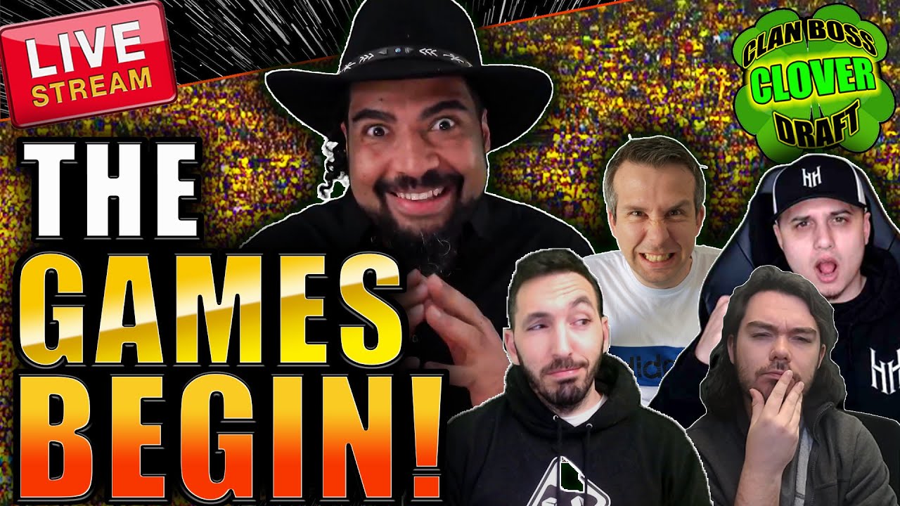 The CLAN BOSS CLOVER DRAFT - We're LIVE let's Draft!! | Raid Shadow Legends