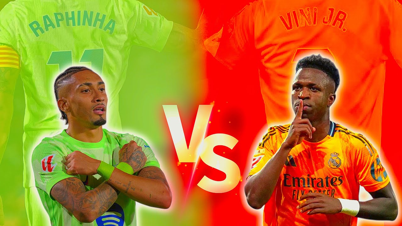 Raphinha vs Vinicius JR • Amazing skills, goals & assists 2024/25 •
