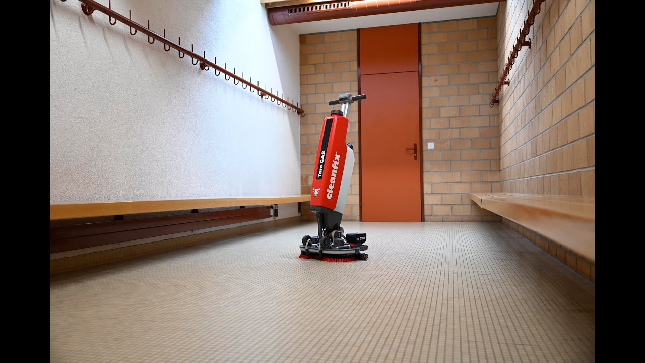 NEU! Bodenreinigungsmaschine mit 3 Jahren Garantie auf Akkus