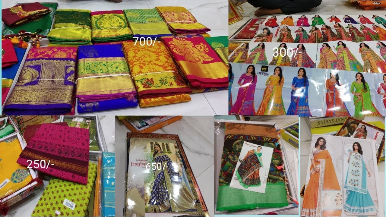 Hyderabad wholesale Latest Beautiful Pattu, Fancy Sarees Collection with Reasonable prices