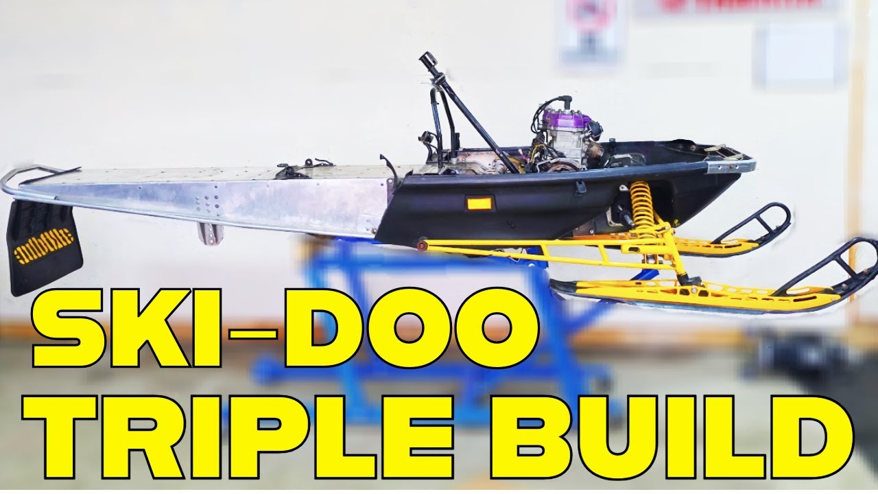 Ski-Doo Triple Rebuild: Full Tear Down of a 2-Stroke Beast! | Sled Build Part 2