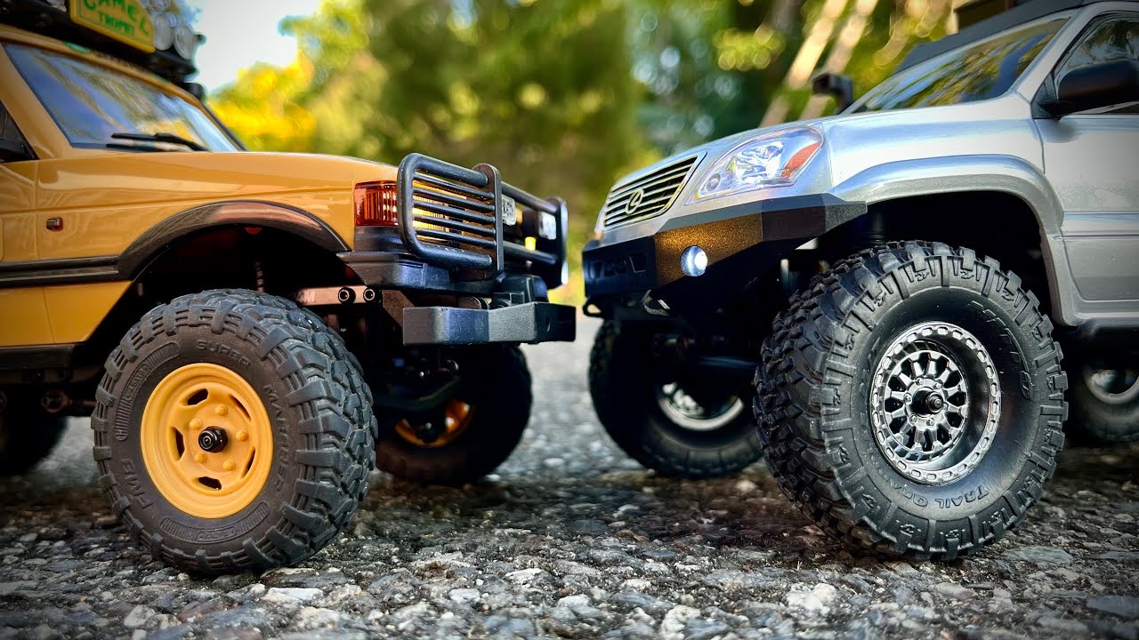 FCX24M vs SCX24 Lexus GX 470 RC Comparison