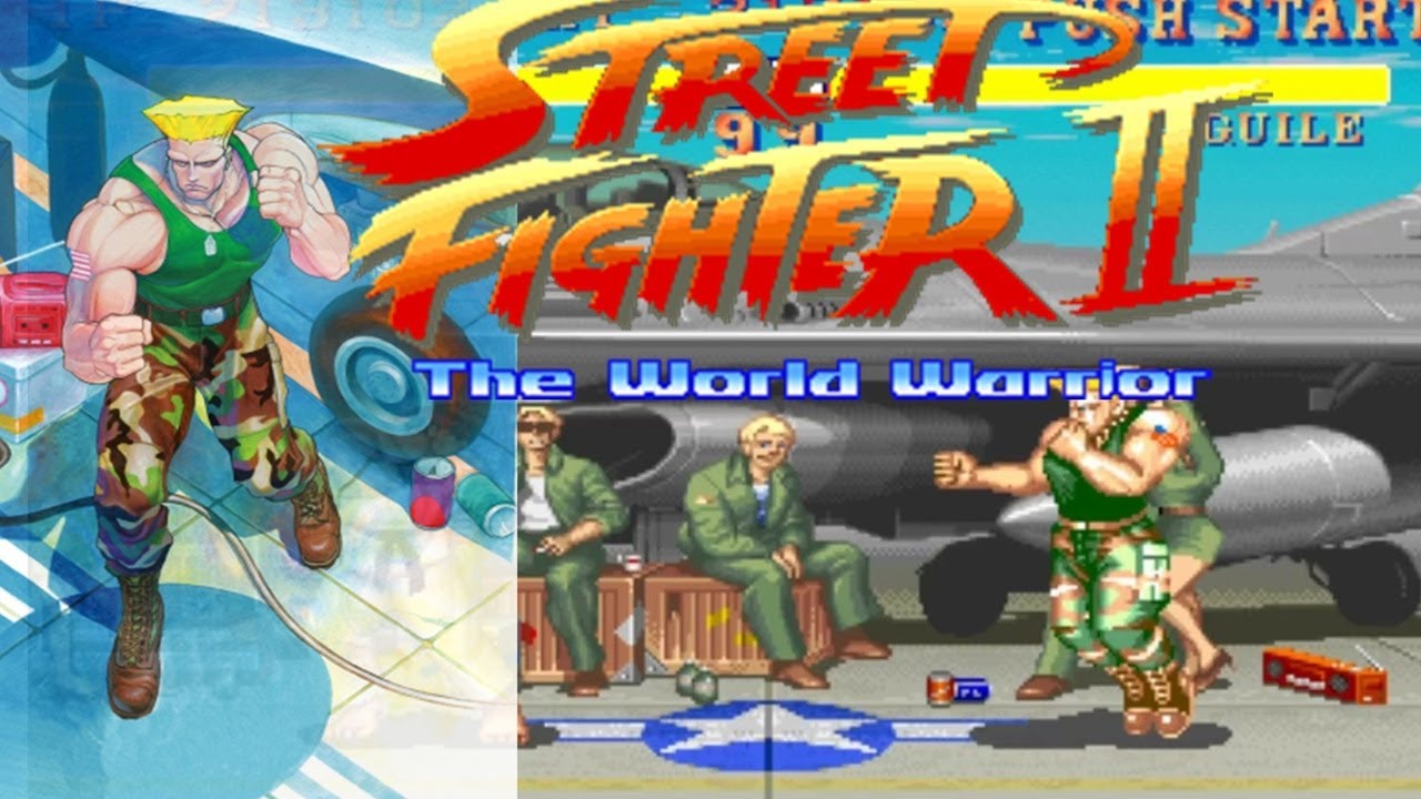 Street Fighter II - The World Warrior - (SNES) Guile (Hardest)