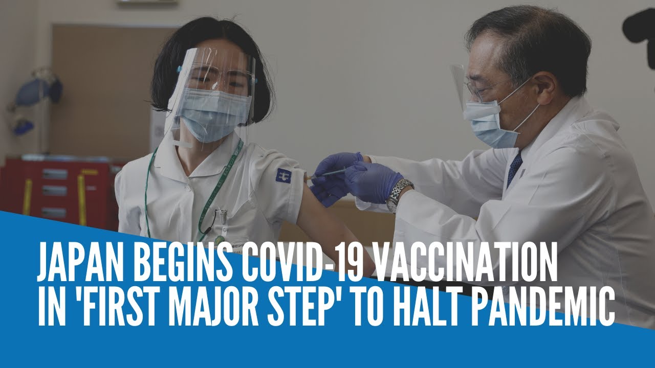 Japan begins COVID-19 vaccination in 'first major step' to halt pandemic