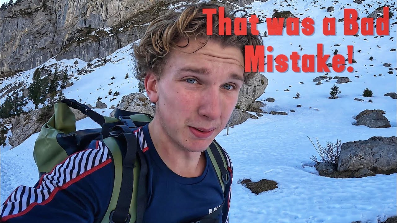 Going Snow Blind at 1,600m - I Had to Turn Back