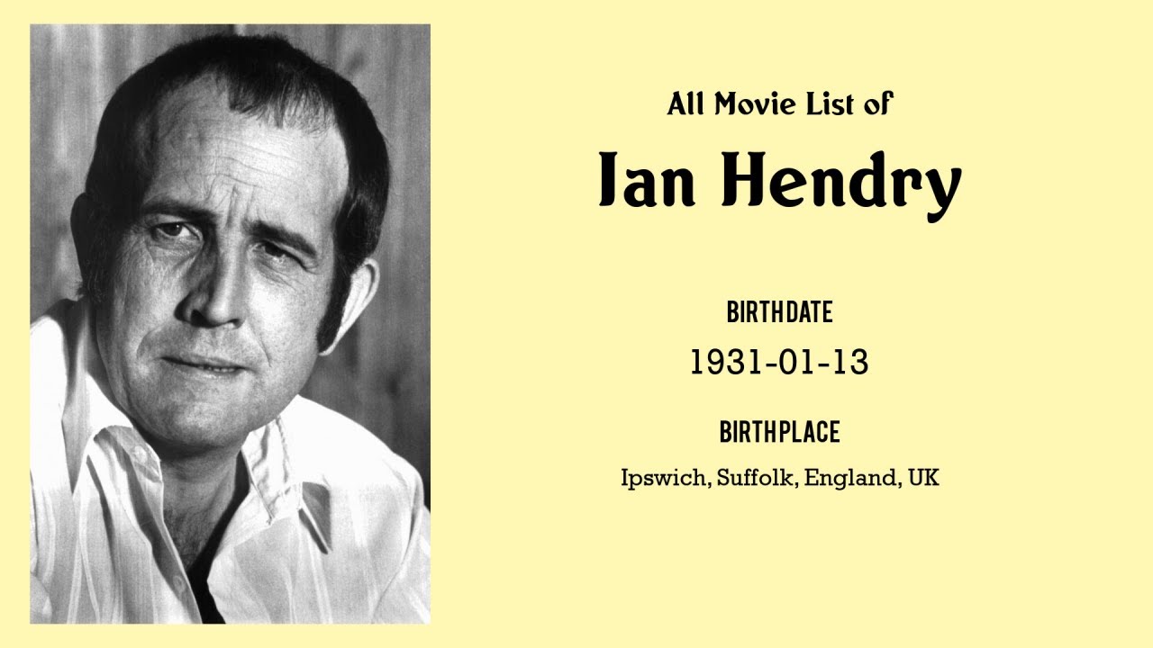 Ian Hendry Movies list Ian Hendry| Filmography of Ian Hendry