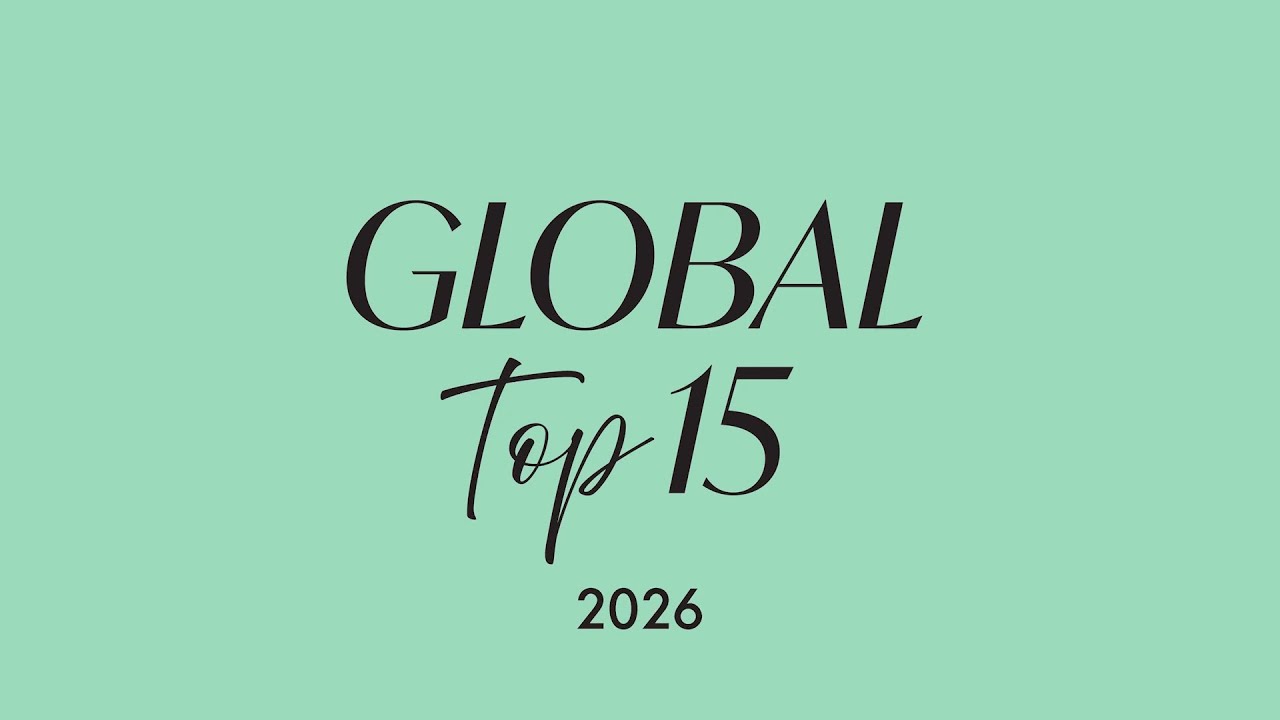 New Global Top 15 | 2026 Announcement