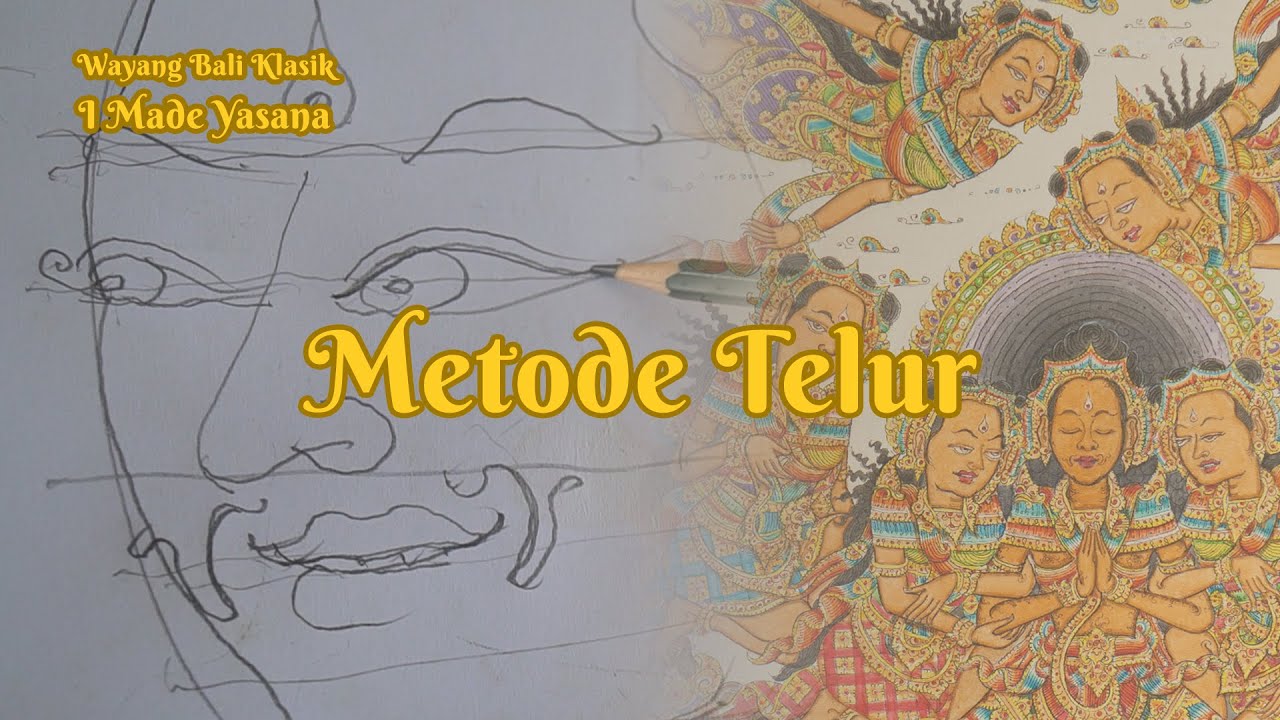 10 Jenis Muka Wayang - Part 1 | Belajar Melukis Bersama Pak Yasana | Yasana Gallery
