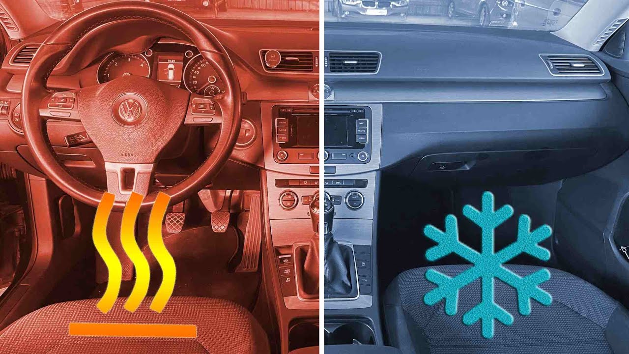 Why is my car blowing hot air on driver&rsquo;s side and cold air on passenger&rsquo;s side, VW, Skoda Audi Seat