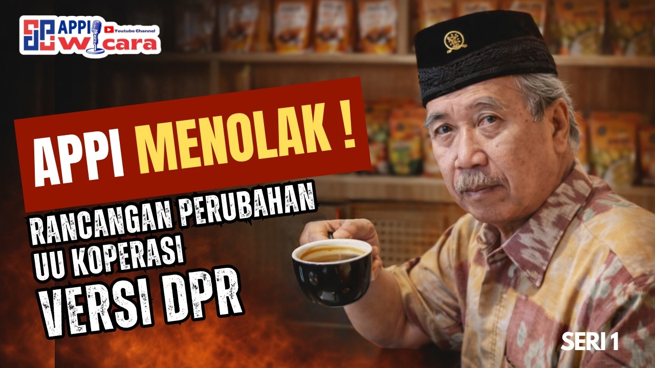 APPI MENOLAK RUU KOPERASI VERSI DPR !