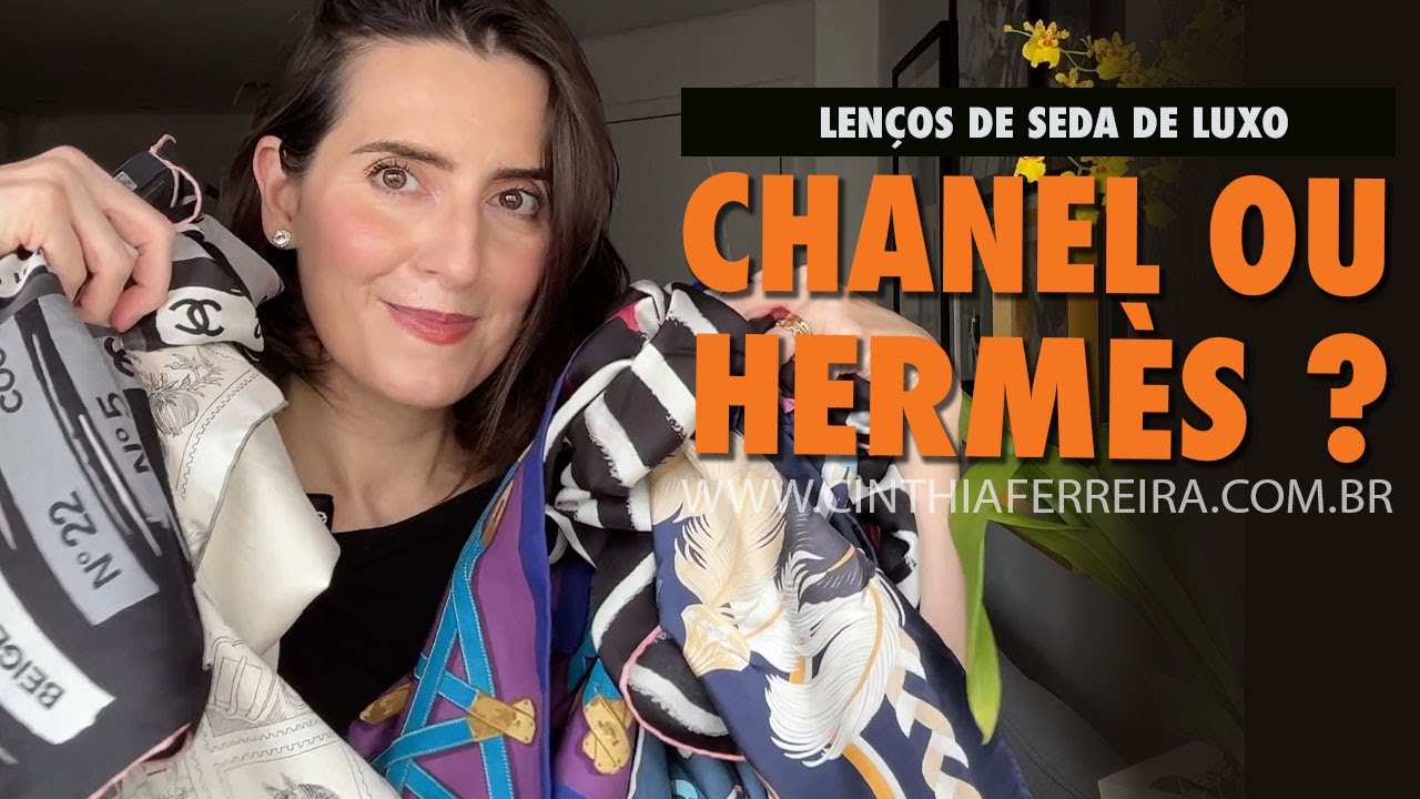 Chanel ou Hermès ? Com escolher o seu lenço de luxo #moda