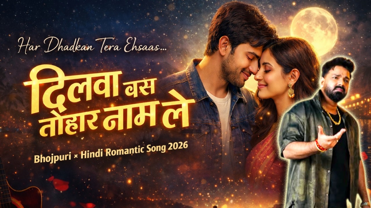 दिलवा बस तोहार नाम ले | Hindi Bhojpuri Love Song | Romantic Night Vibes