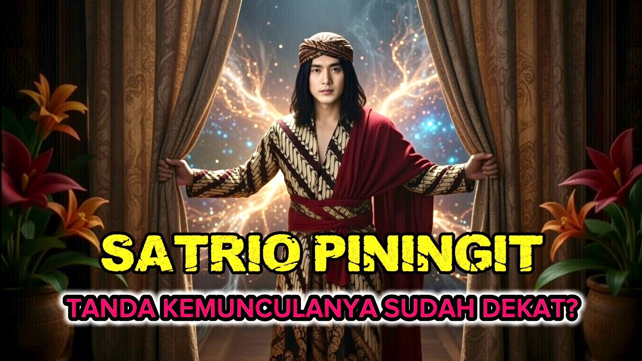 SATRIO PININGIT: Kunci Mengenali Tanda-Tanda  Kemunculannya 🔑