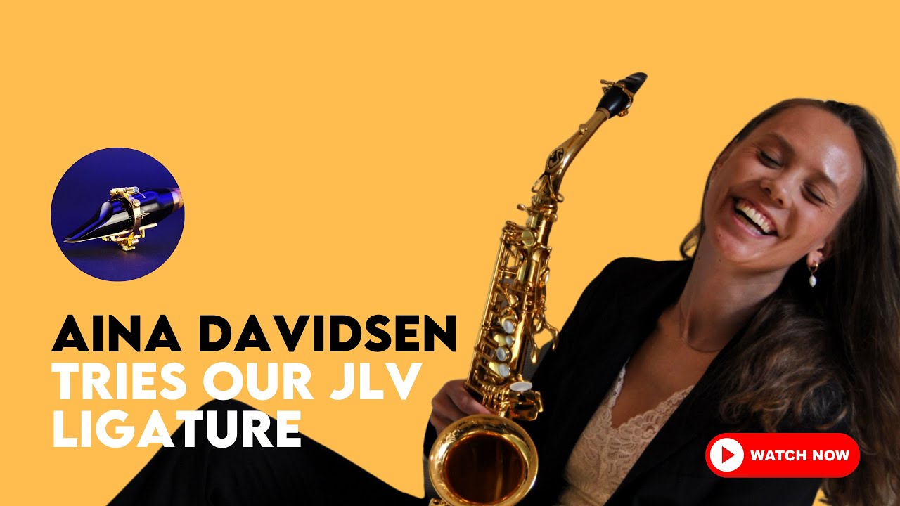 Aina, professional saxophonist improv with JLV Ligature