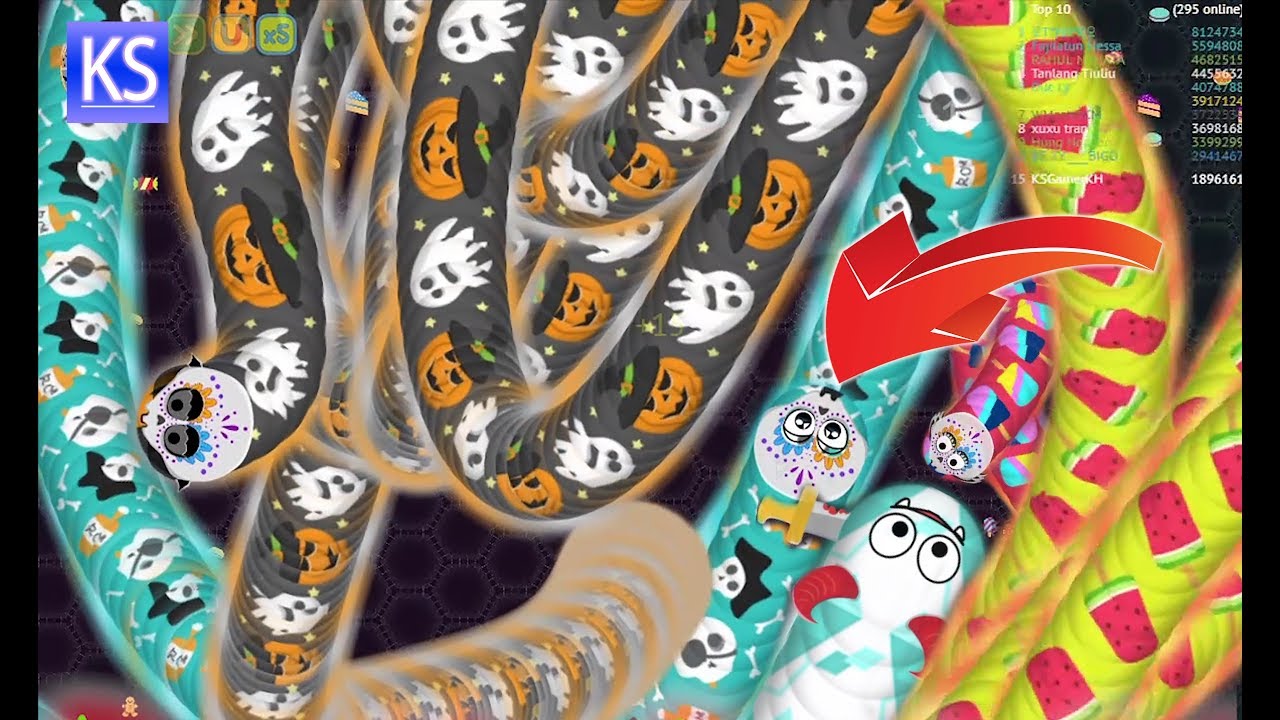 Wormate.io World Trapping Wormateio Amazing Gameplay Moments