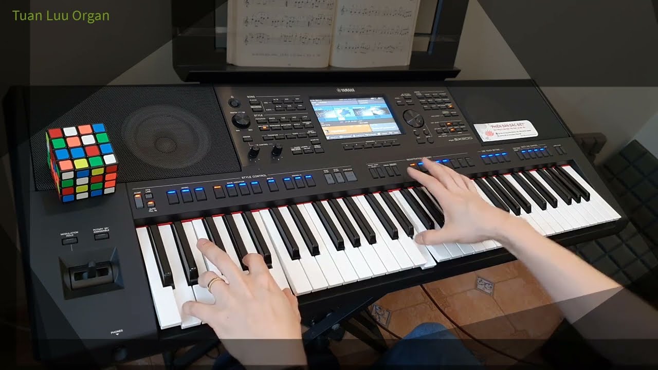 Mariage D'amour - (Paul De Senneville) - EnglishWaltz - Cover by TuanLuuOrgan - Yamaha Sx900