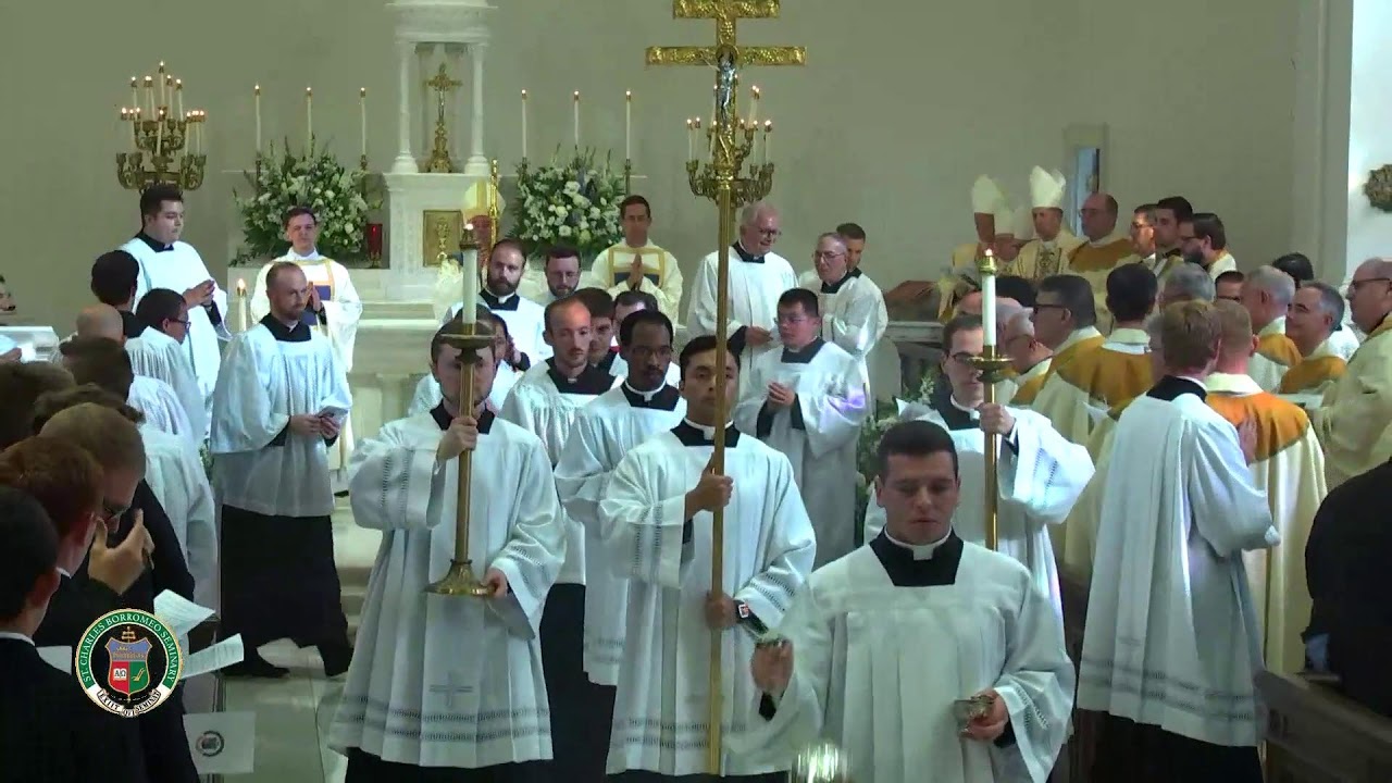Dedication of Immaculate Conception Chapel, Saint Charles Borromeo Seminary