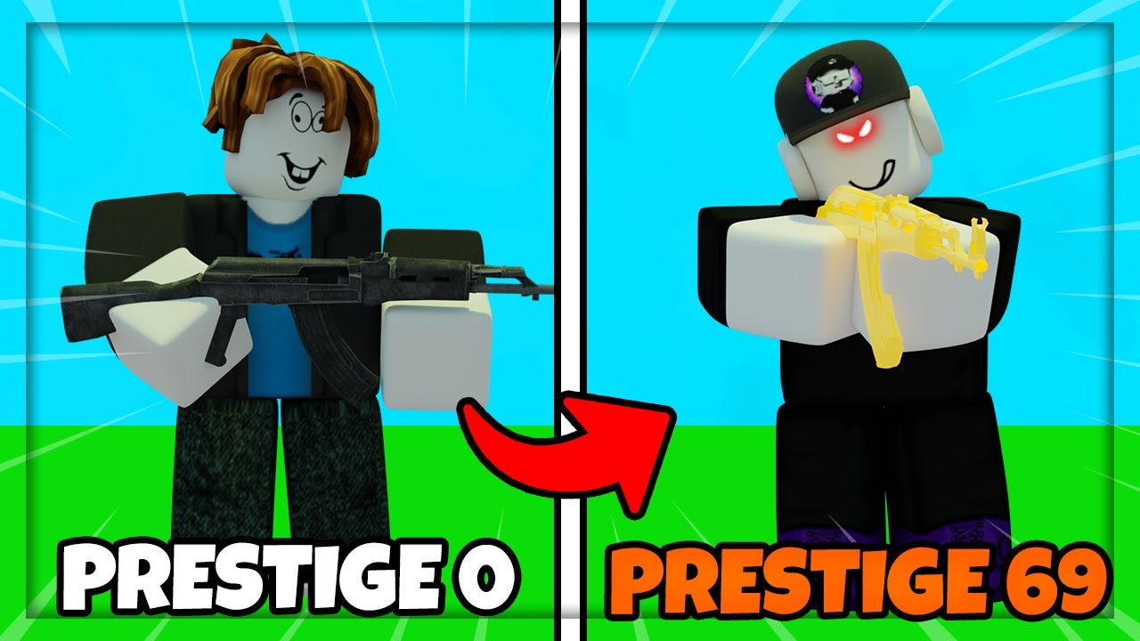 Can I PRESTIGE in 1 HOUR? (Roblox Gunfight Arena)
