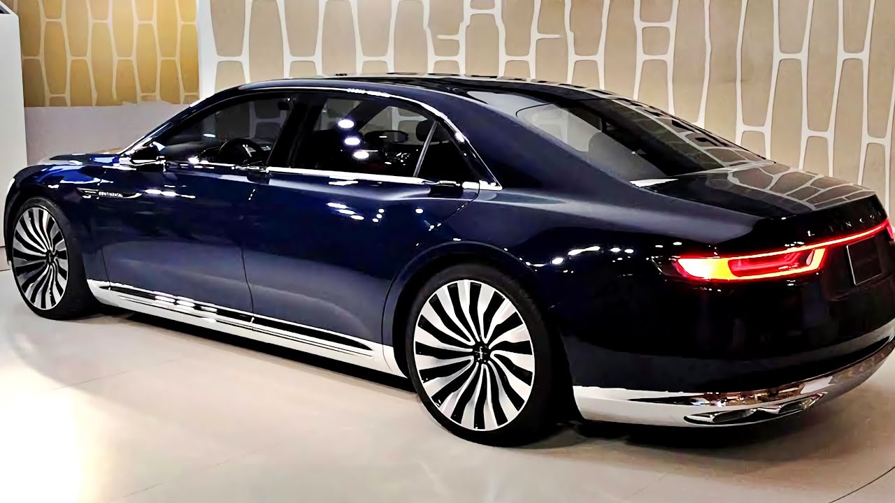 2023 Lincoln Continental Super Luxury Sedan Interior Exterior First Look