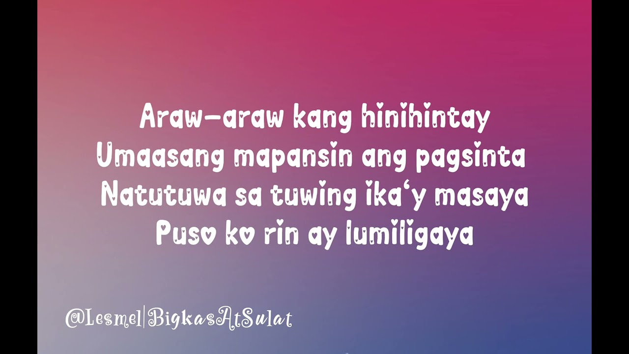 🎶Kung Puwede Lang🎶 Written by: Lesmel Quindong Vocals: Ai (Suno)