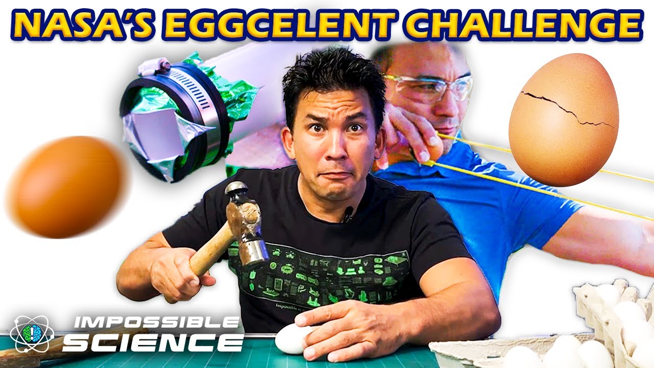 NASA Challenged Me To Break an Egg... | Impossible Science on Location