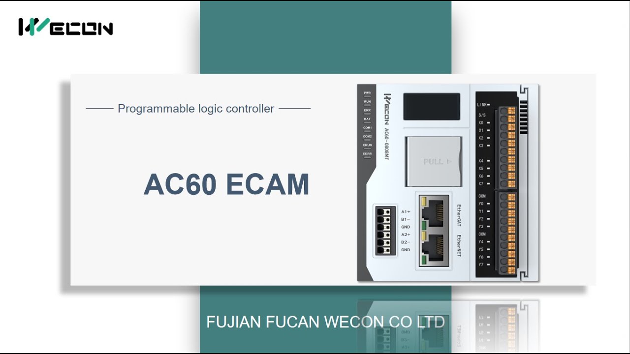 Day5 Ecam Function #wecon #plc